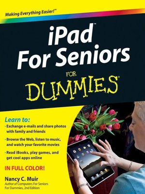 cover image of iPad For Seniors For Dummies